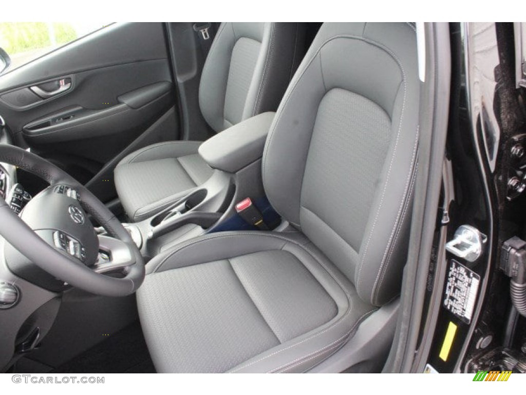 Black Interior 2019 Hyundai Kona Ultimate Photo #133720757