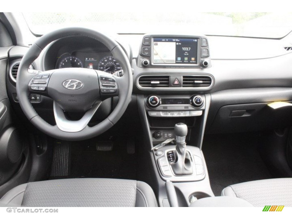 2019 Hyundai Kona Ultimate Black Dashboard Photo #133720973
