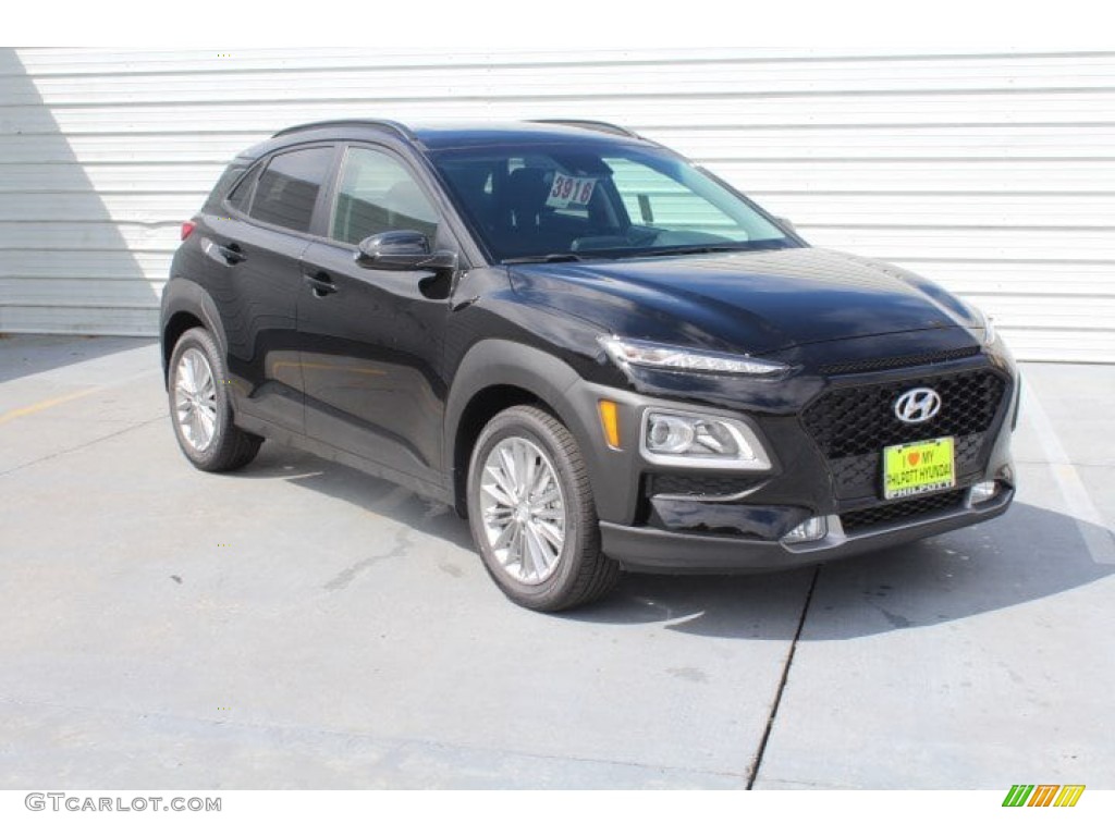 Ultra Black 2019 Hyundai Kona SEL Exterior Photo #133721114