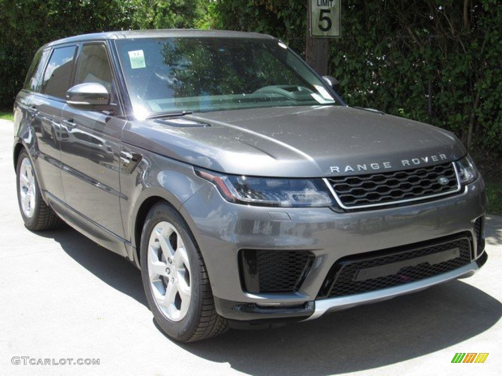 2019 Range Rover Sport HSE - Corris Grey Metallic / Ebony/Ebony photo #2