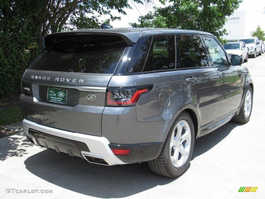 2019 Range Rover Sport HSE - Corris Grey Metallic / Ebony/Ebony photo #7