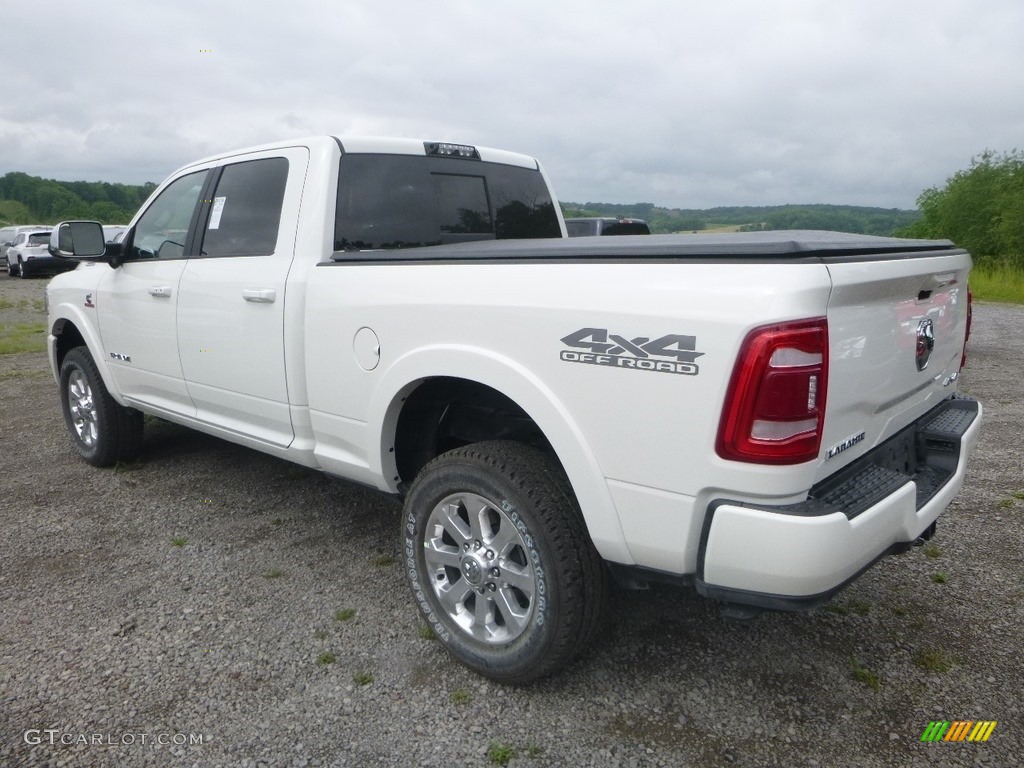 Bright White 2019 Ram 2500 Laramie Crew Cab 4x4 Exterior Photo #133722827