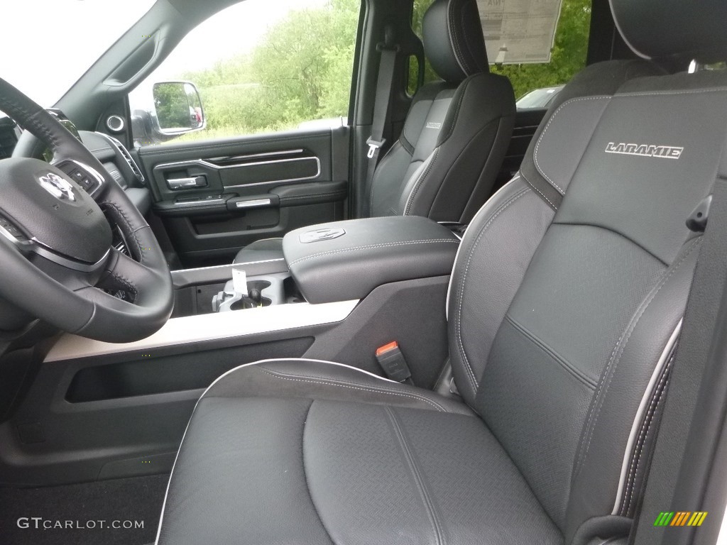 Black Interior 2019 Ram 2500 Laramie Crew Cab 4x4 Photo #133723109