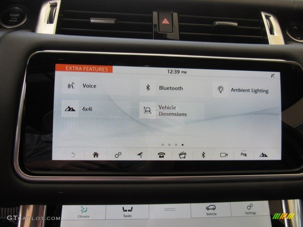 2019 Range Rover Sport HSE - Corris Grey Metallic / Ebony/Ebony photo #33