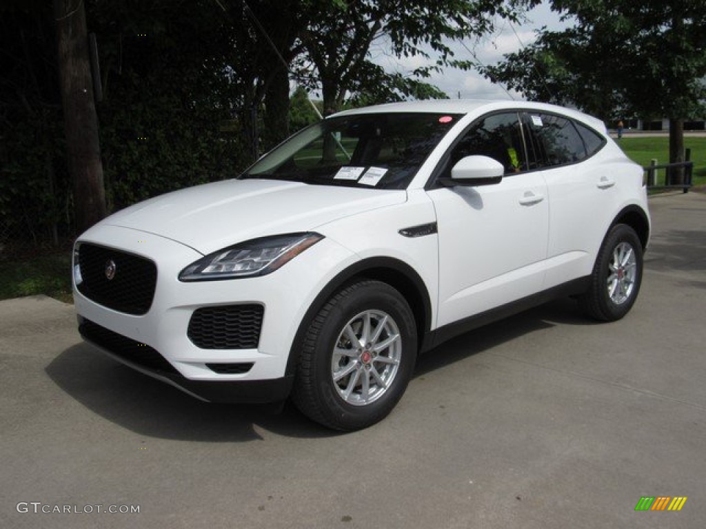 Fuji White 2019 Jaguar E-PACE Standard E-PACE Model Exterior Photo #133724372