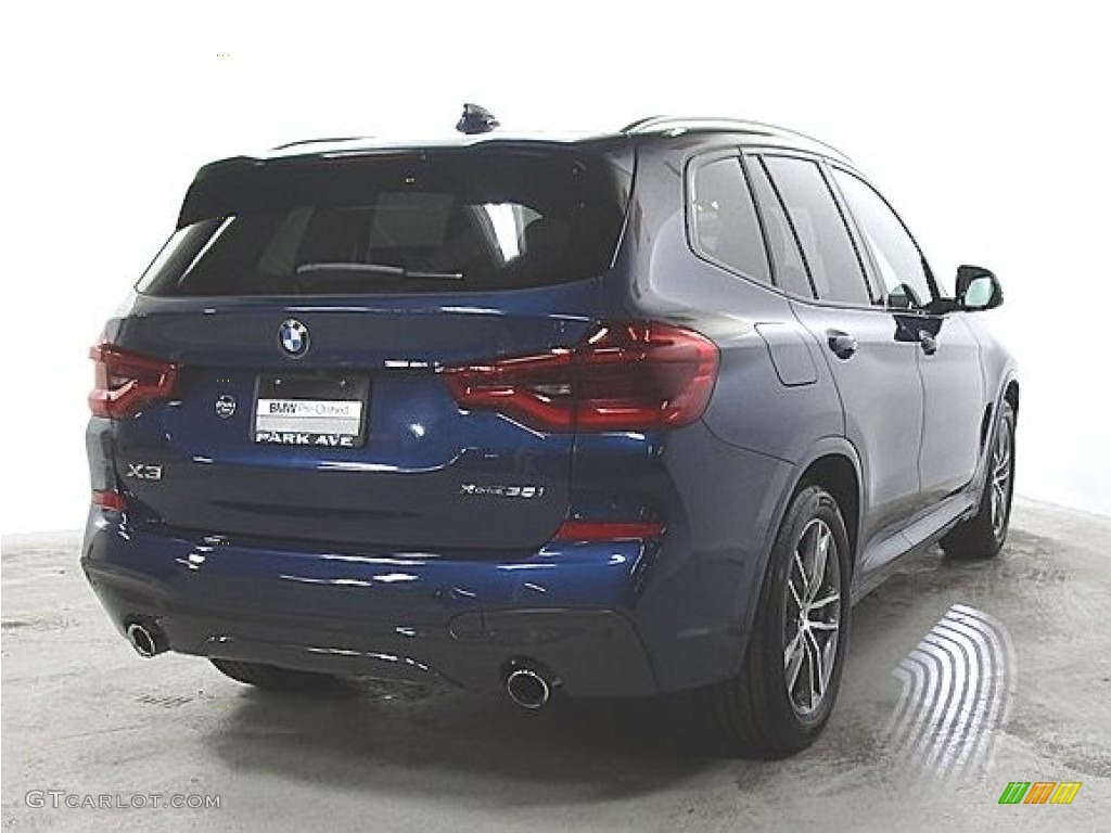 2018 X3 xDrive30i - Phytonic Blue Metallic / Oyster photo #5