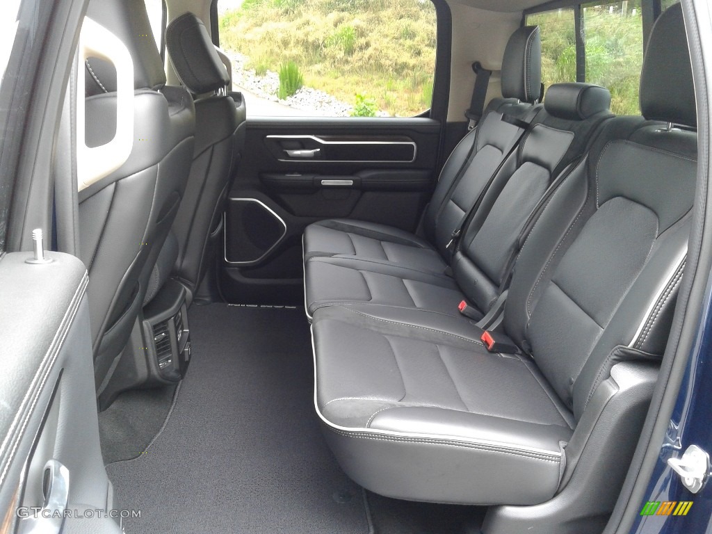 2019 1500 Laramie Crew Cab 4x4 - Patriot Blue Pearl / Black photo #12