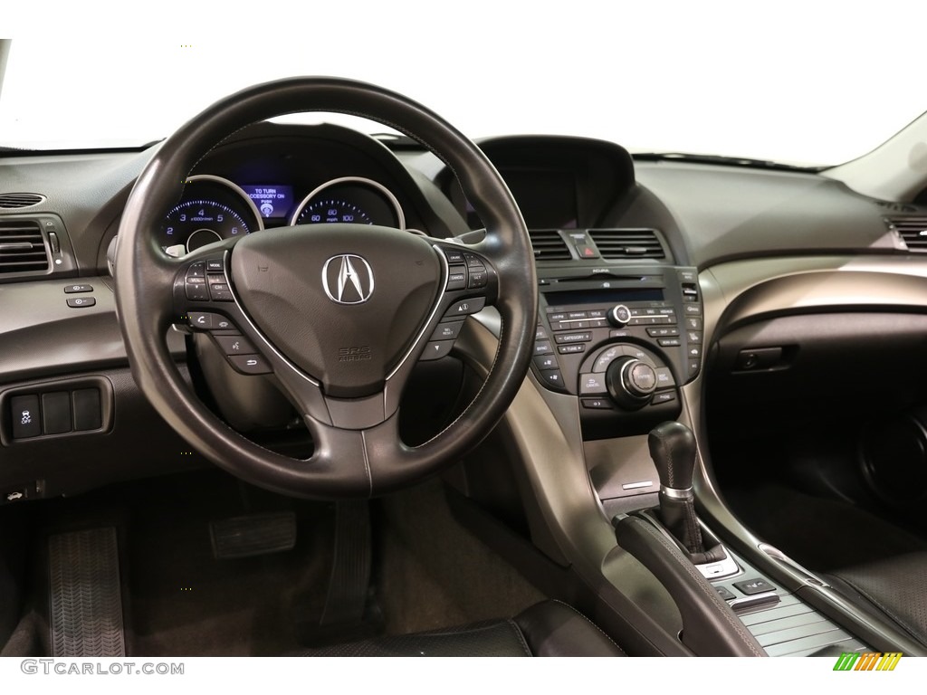 2012 TL 3.7 SH-AWD Technology - Crystal Black Pearl / Ebony photo #6