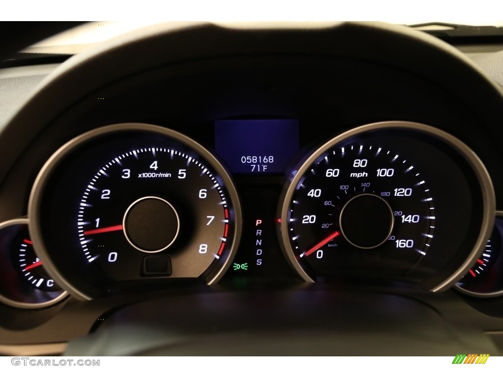 2012 TL 3.7 SH-AWD Technology - Crystal Black Pearl / Ebony photo #8