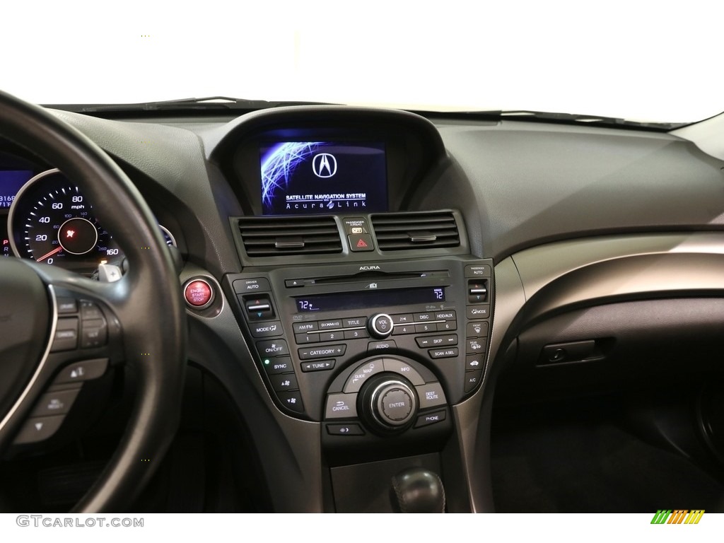 2012 TL 3.7 SH-AWD Technology - Crystal Black Pearl / Ebony photo #9