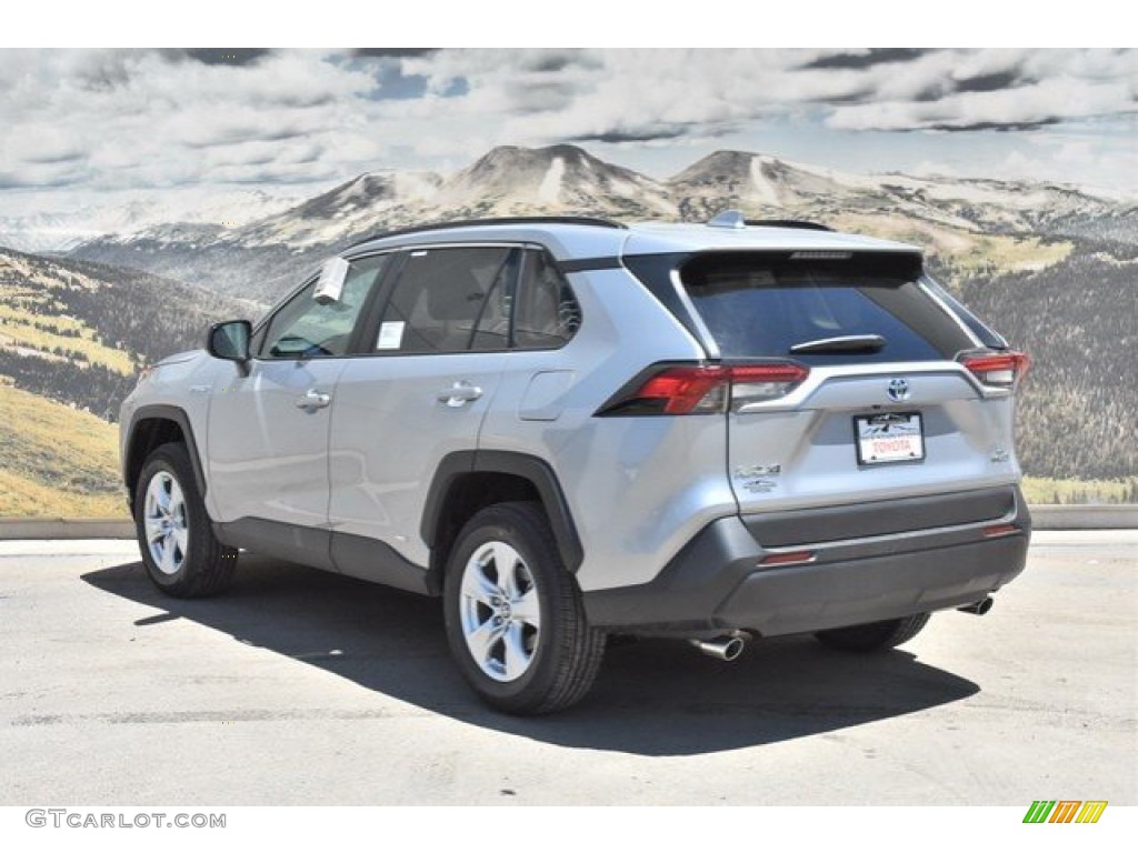 2019 RAV4 LE AWD Hybrid - Silver Sky Metallic / Black photo #3