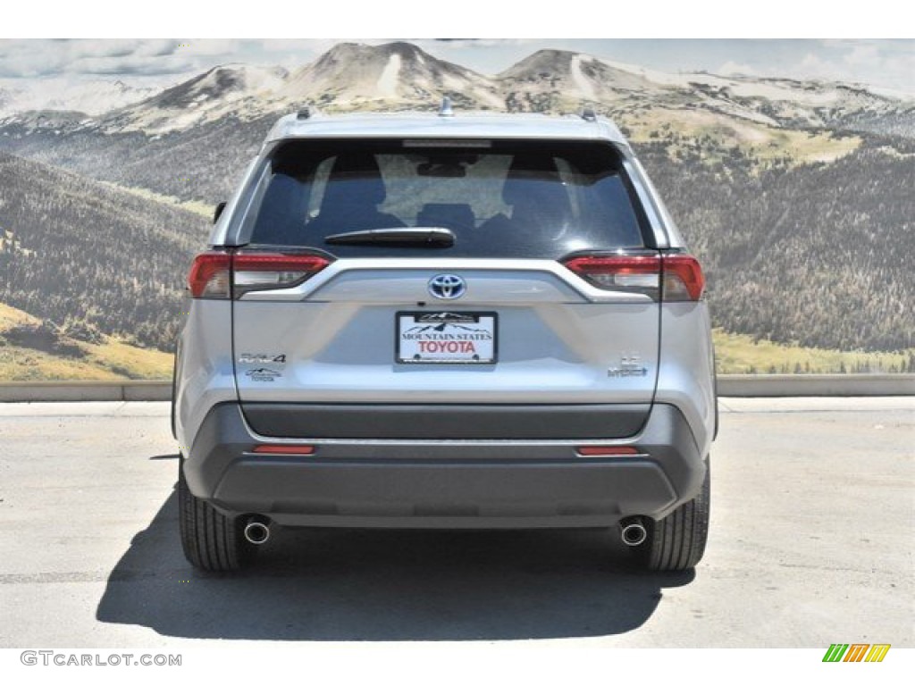 2019 RAV4 LE AWD Hybrid - Silver Sky Metallic / Black photo #4
