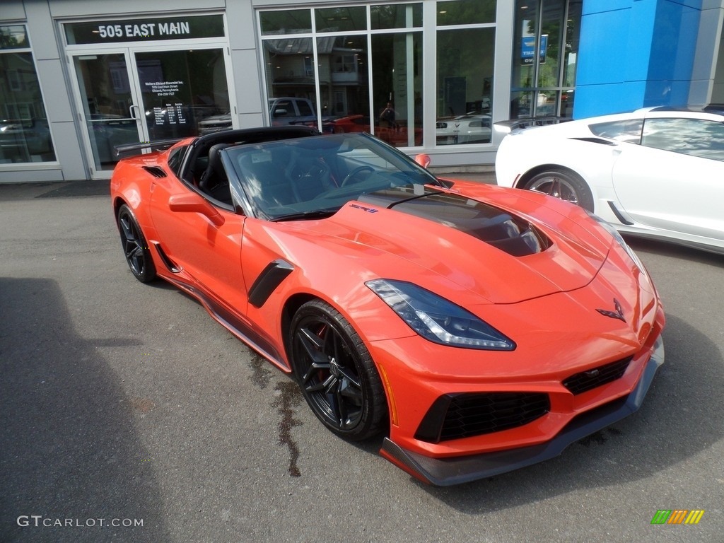2019 Corvette ZR1 Coupe - Sebring Orange Tintcoat / Black photo #4