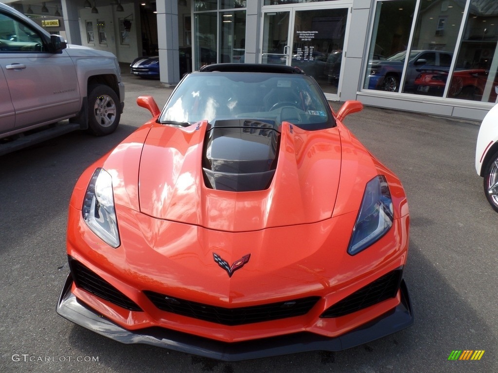2019 Corvette ZR1 Coupe - Sebring Orange Tintcoat / Black photo #6