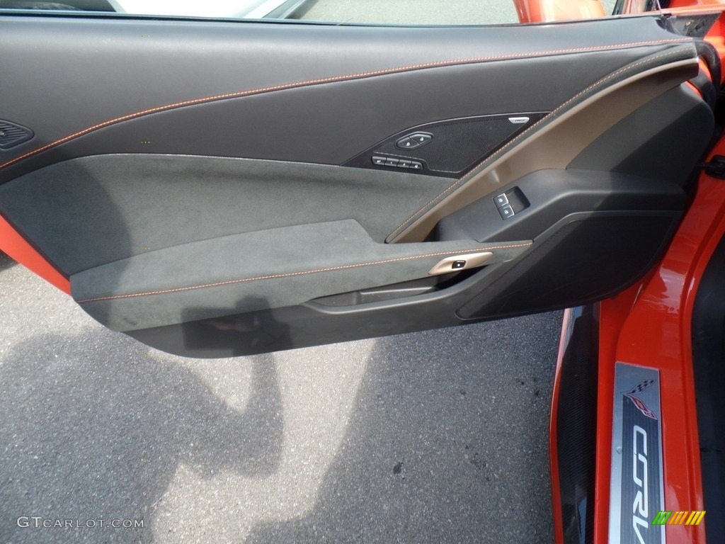 2019 Chevrolet Corvette ZR1 Coupe Black Door Panel Photo #133727858