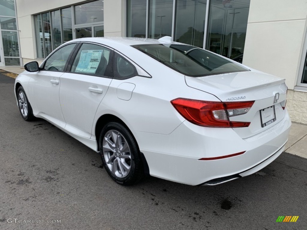 2019 Accord LX Sedan - Platinum White Pearl / Black photo #7