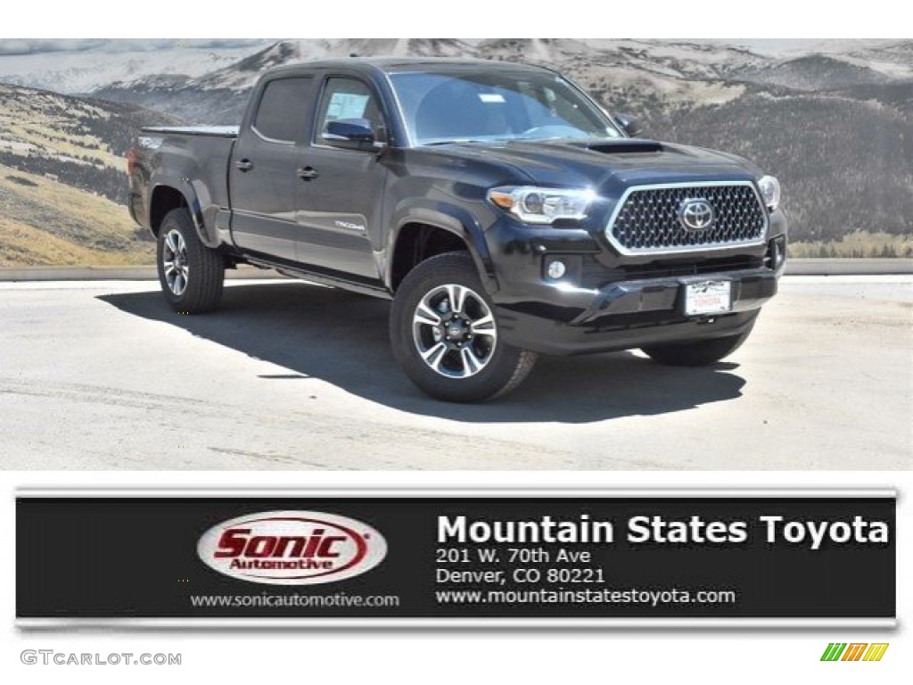 Midnight Black Metallic Toyota Tacoma