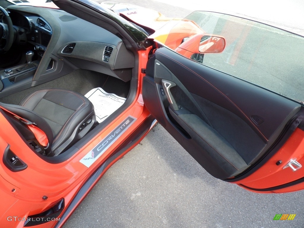 Black Interior 2019 Chevrolet Corvette ZR1 Coupe Photo #133728458