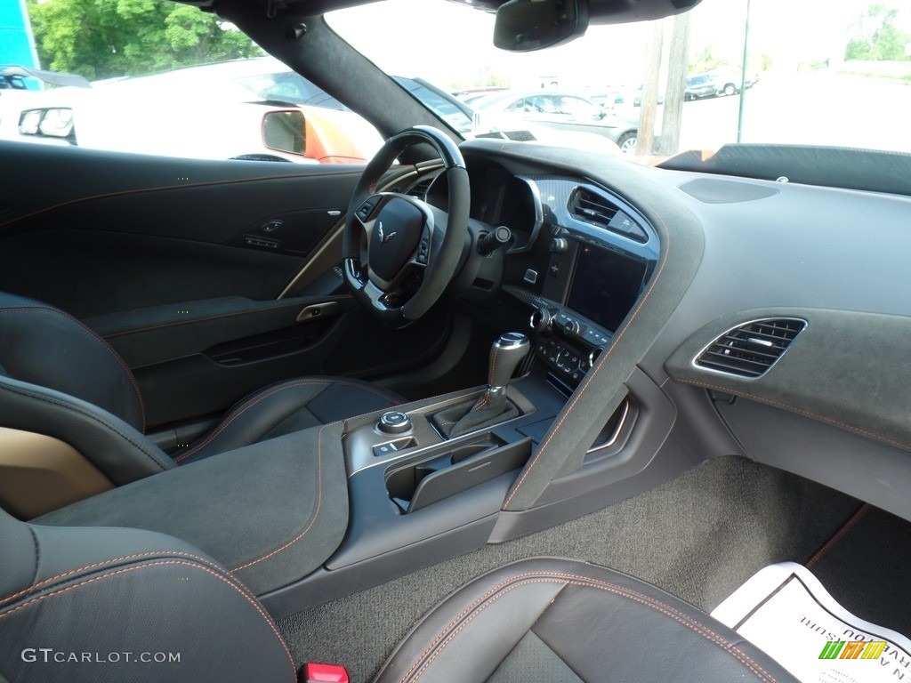 2019 Chevrolet Corvette ZR1 Coupe Black Dashboard Photo #133728500