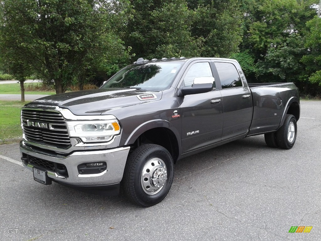 Granite Crystal Metallic 2019 Ram 3500 Laramie Crew Cab 4x4 Exterior Photo #133728907