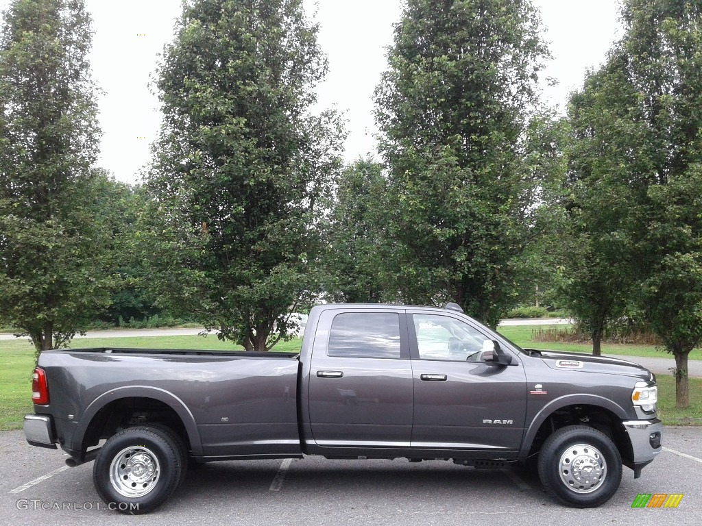 Granite Crystal Metallic 2019 Ram 3500 Laramie Crew Cab 4x4 Exterior Photo #133729013