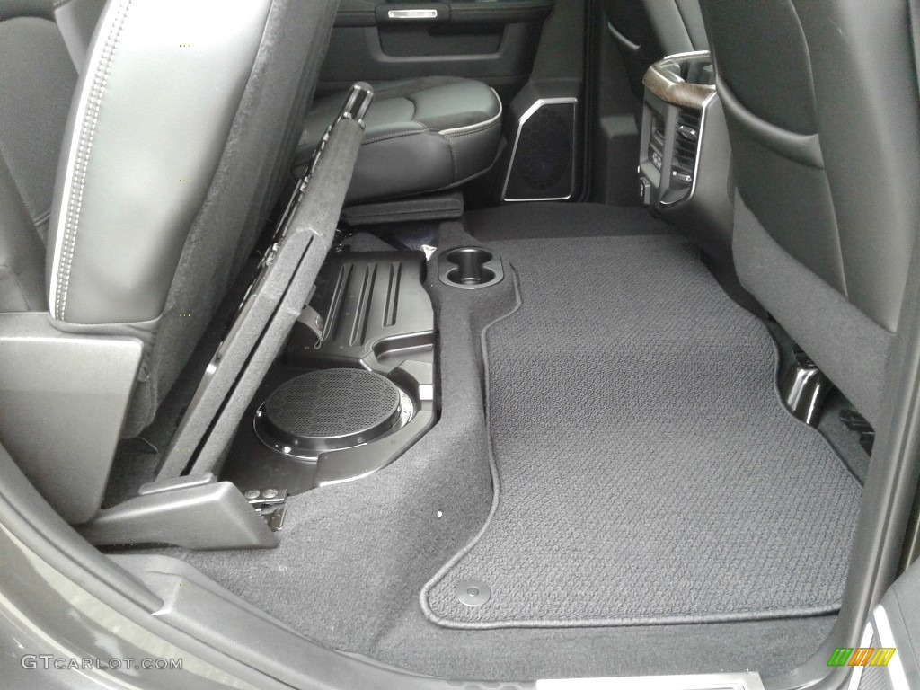 Black Interior 2019 Ram 3500 Laramie Crew Cab 4x4 Photo #133729205