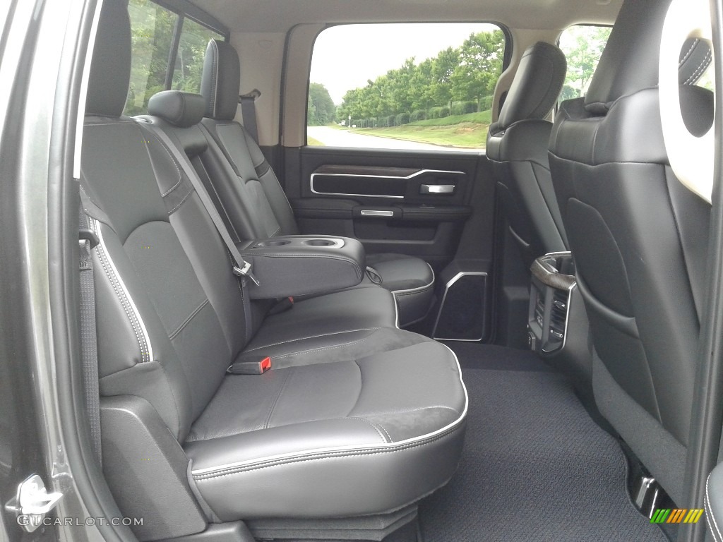 2019 Ram 3500 Laramie Crew Cab 4x4 Rear Seat Photo #133729223