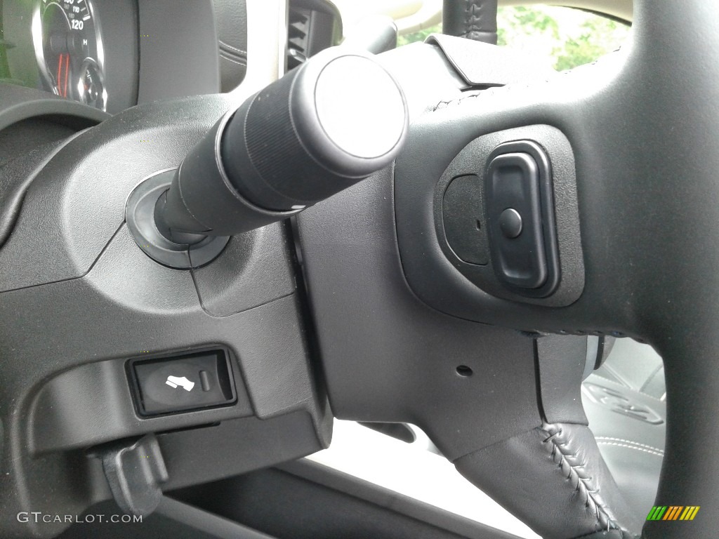 2019 Ram 3500 Laramie Crew Cab 4x4 Black Steering Wheel Photo #133729268