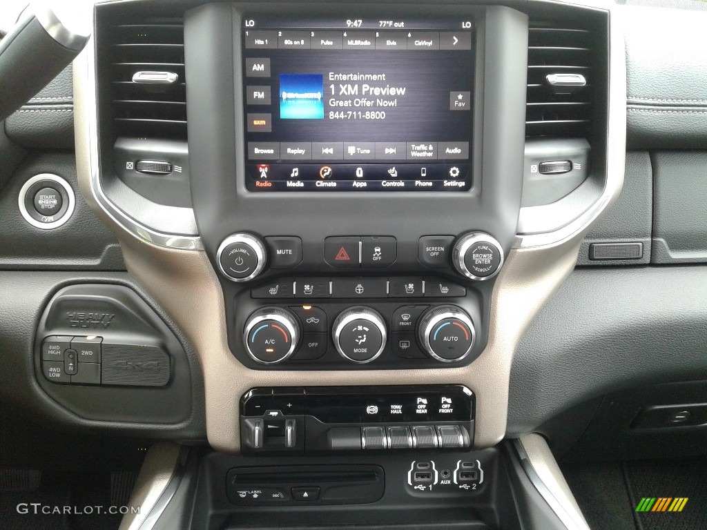 2019 Ram 3500 Laramie Crew Cab 4x4 Controls Photo #133729358
