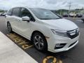 2019 White Diamond Pearl Honda Odyssey Touring  photo #4