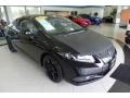 Crystal Black Pearl - Civic LX Coupe Photo No. 3