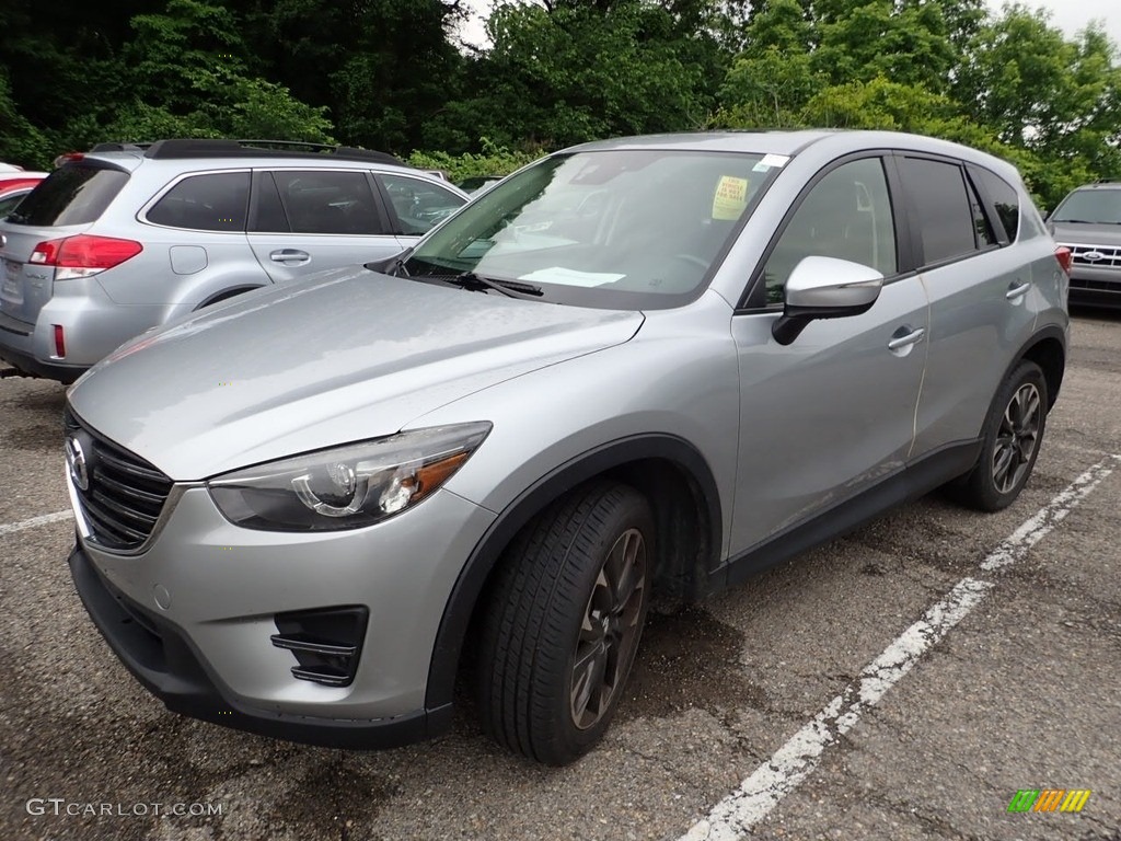 2016 CX-5 Grand Touring AWD - Sonic Silver Metallic / Black photo #1