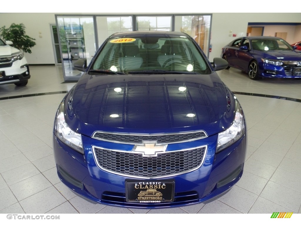 2012 Cruze LS - Blue Topaz Metallic / Jet Black/Medium Titanium photo #2