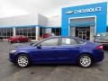 2016 Deep Impact Blue Metallic Ford Fusion SE  photo #3