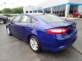 2016 Deep Impact Blue Metallic Ford Fusion SE  photo #4