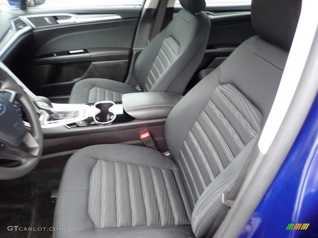 2016 Fusion SE - Deep Impact Blue Metallic / Charcoal Black photo #21
