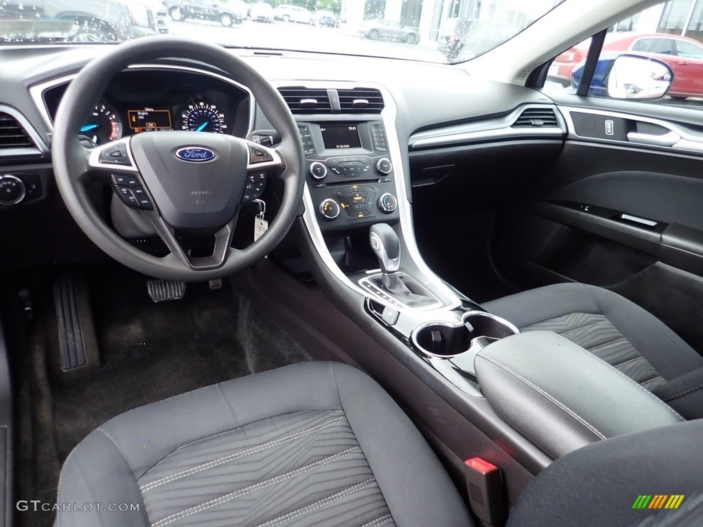 2016 Fusion SE - Deep Impact Blue Metallic / Charcoal Black photo #23