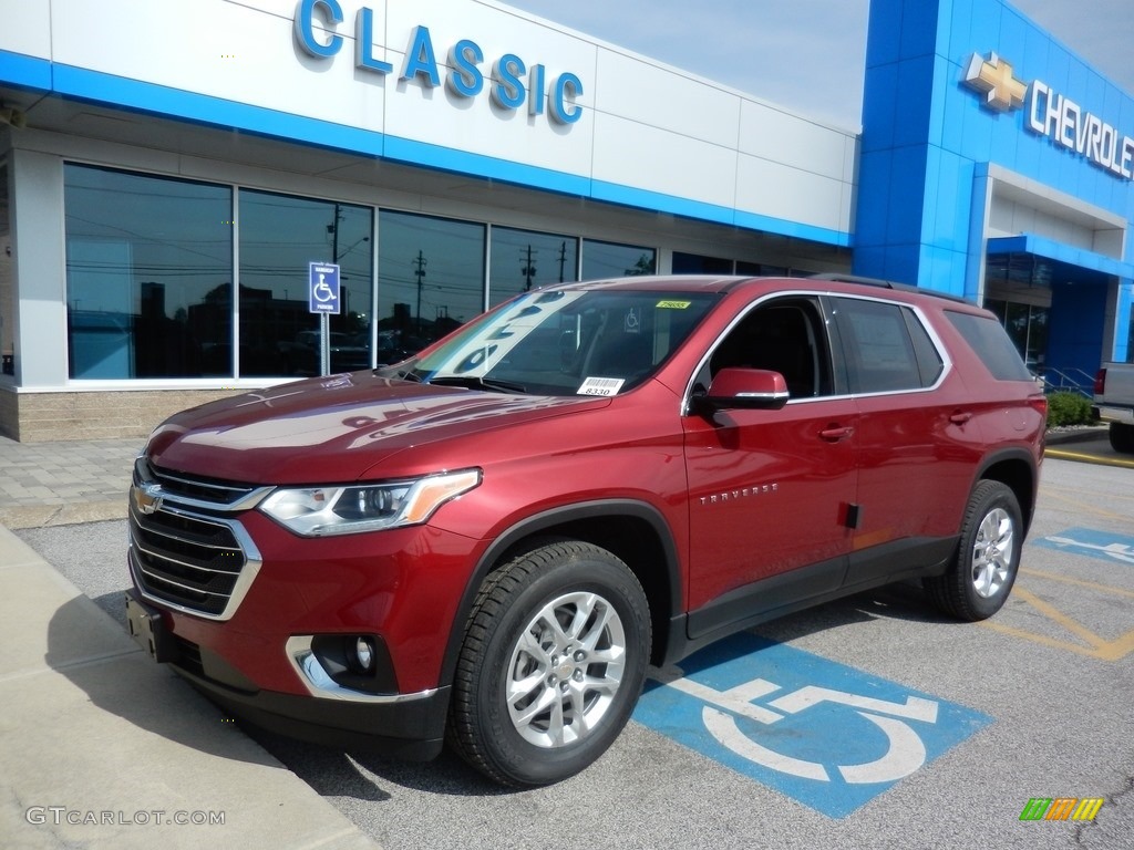 2019 Traverse LT AWD - Cajun Red Tintcoat / Jet Black photo #1