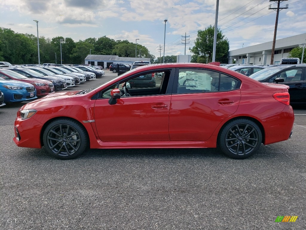 Pure Red 2019 Subaru WRX Limited Exterior Photo #133733222