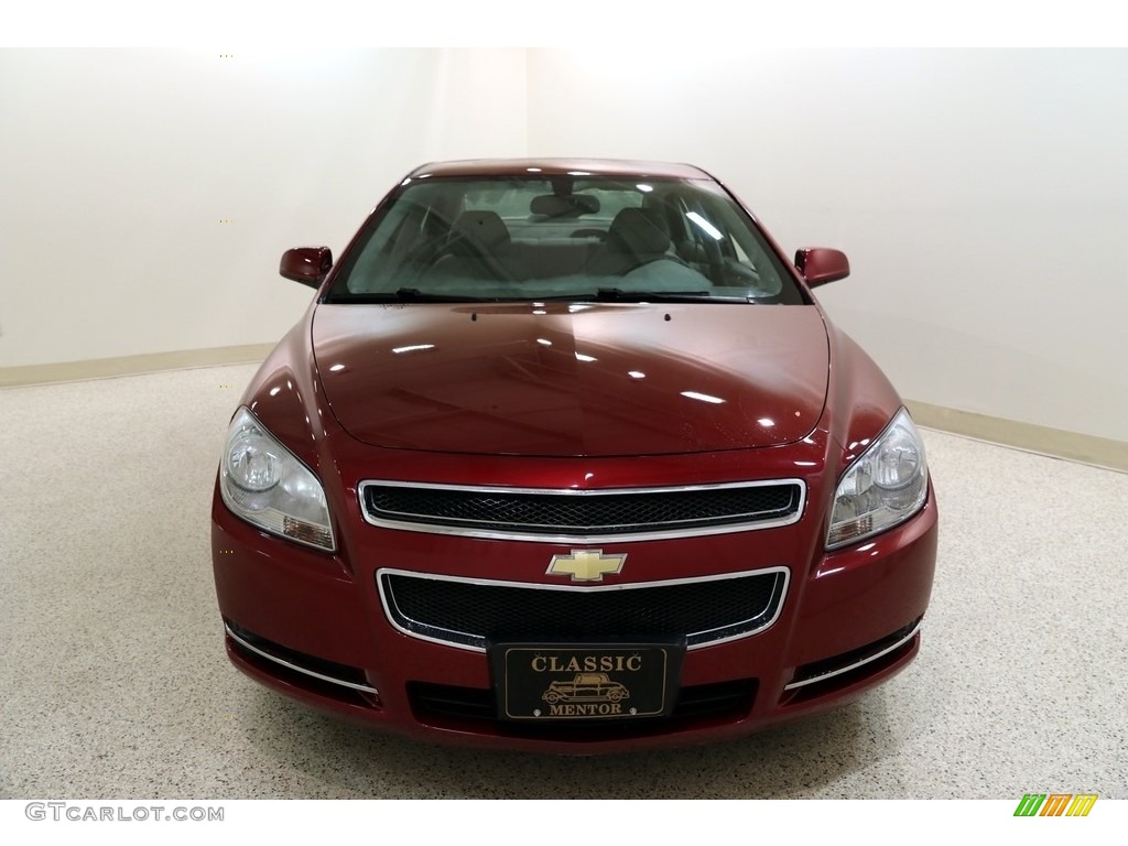 2010 Malibu LT Sedan - Red Jewel Tintcoat / Titanium photo #2