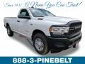 Bright White 2019 Ram 3500 Tradesman Regular Cab