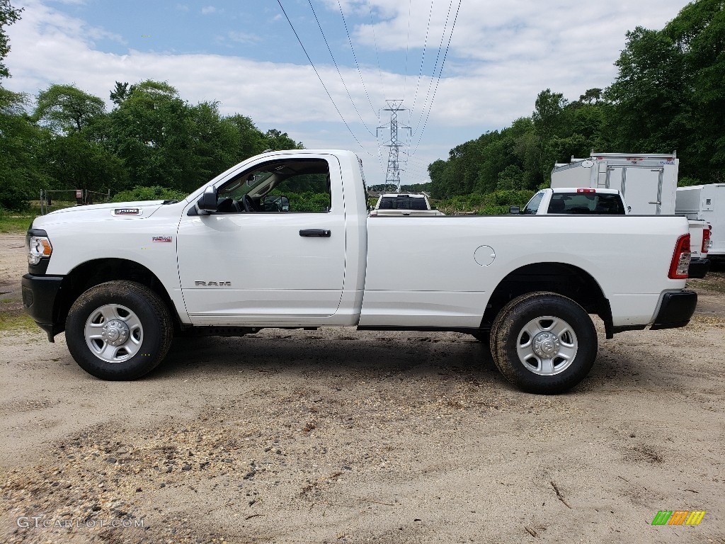 Bright White 2019 Ram 3500 Tradesman Regular Cab 4x4 Exterior Photo #133735892