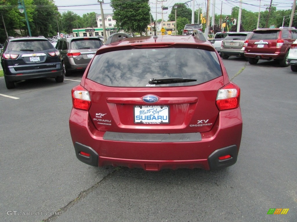 2015 XV Crosstrek 2.0i Premium - Venetian Red Pearl / Ivory photo #7