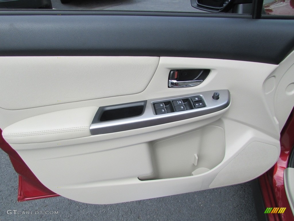 2015 XV Crosstrek 2.0i Premium - Venetian Red Pearl / Ivory photo #14