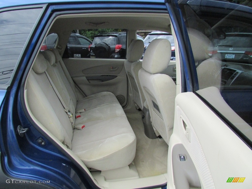 2007 Tucson SE - Nautical Blue Metallic / Beige photo #18