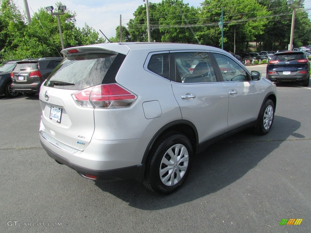 2014 Rogue S AWD - Brilliant Silver / Charcoal photo #6