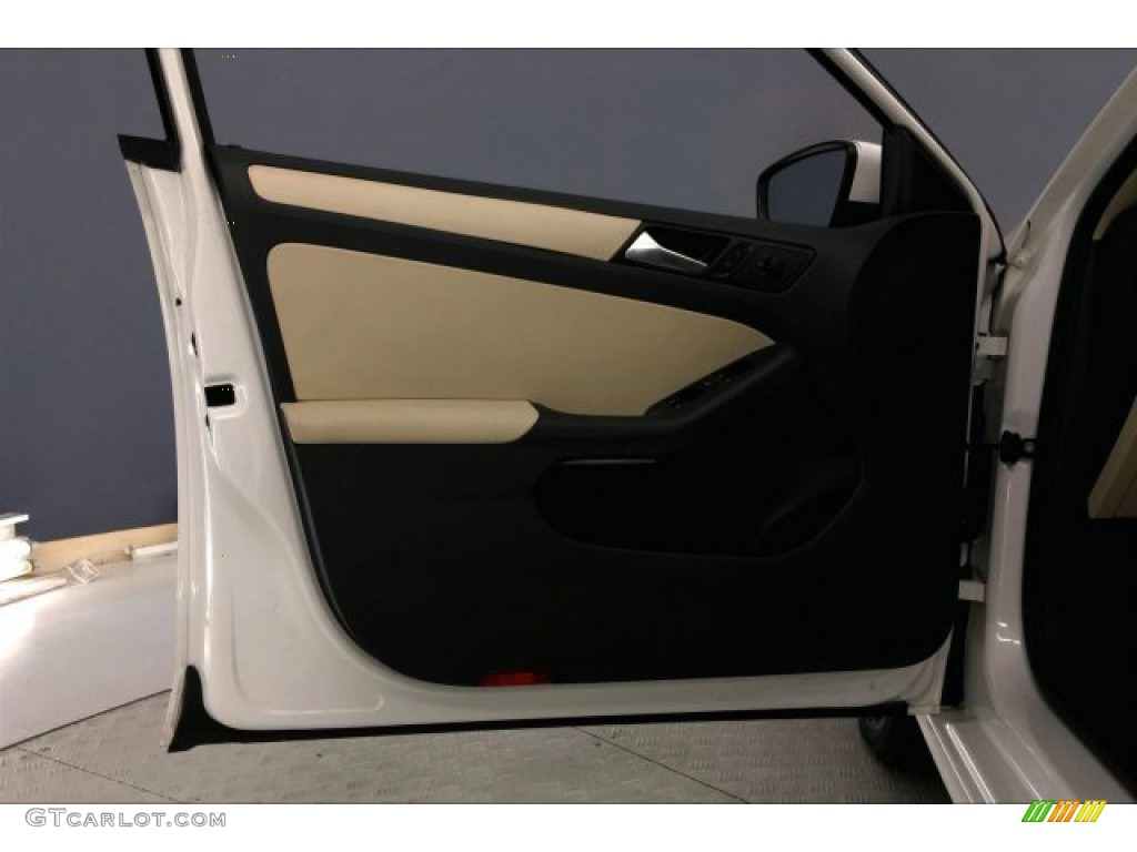 2012 Jetta SE Sedan - Candy White / Cornsilk Beige photo #20