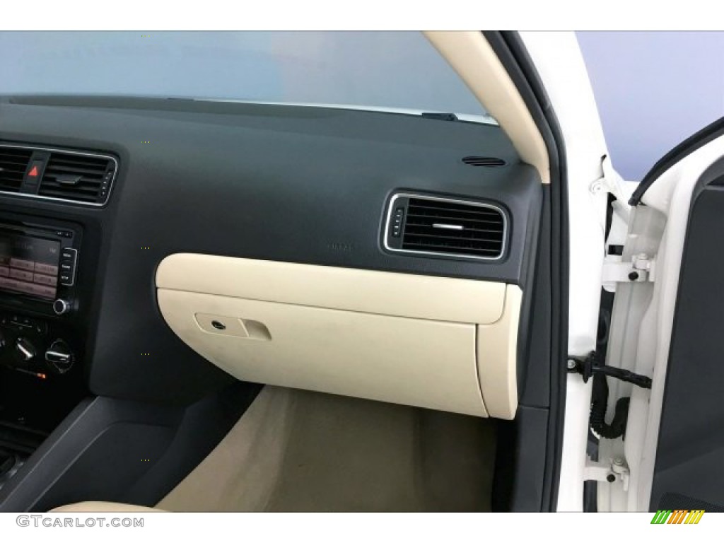 2012 Jetta SE Sedan - Candy White / Cornsilk Beige photo #23