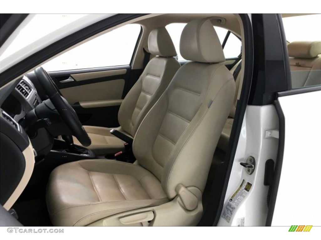 2012 Jetta SE Sedan - Candy White / Cornsilk Beige photo #31