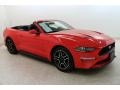 2019 Race Red Ford Mustang EcoBoost Premium Convertible  photo #1